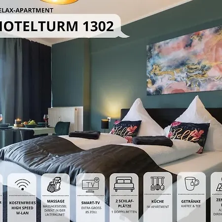 Relax Apartment 1302 Tolle Aussicht Massagesessel Smart Tv Augsburg Zewnętrze zdjęcie