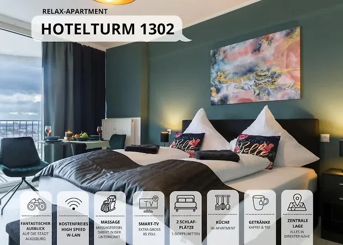 Relax Apartment 1302 Tolle Aussicht Massagesessel Smart Tv